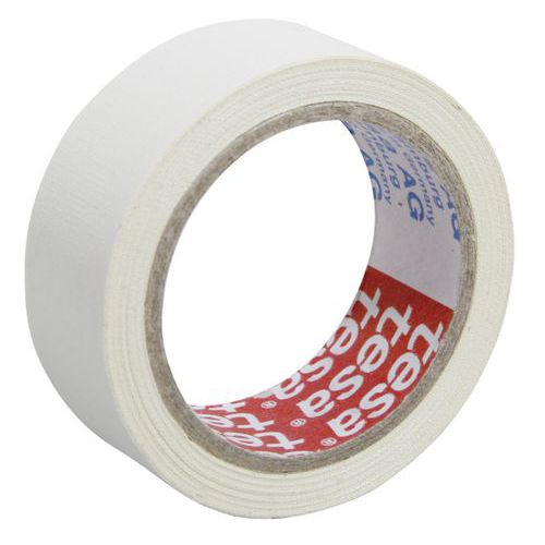 Ruban adhésif toilé renfort et réparation 2,75m x 19mm blanc