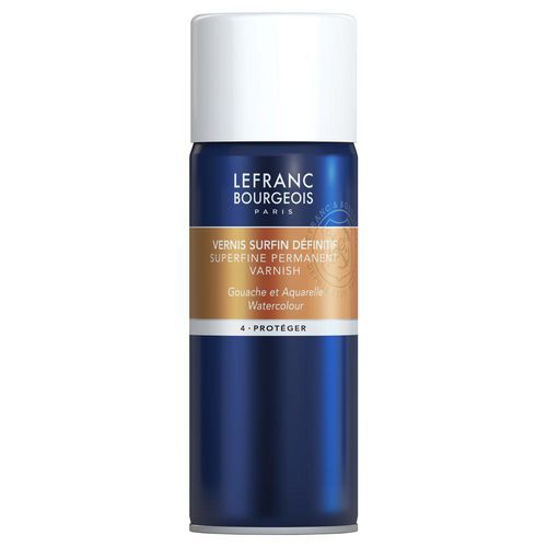 Aérosol vernis superfine pour gouache 400 ml - Lefranc Bourgeois