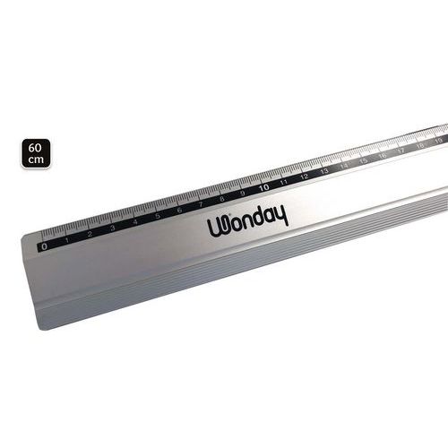 Règle De Coupe 60 Cm Aluminium Antidérapante