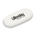 Gomme blanche ovale sans pvc - Wonday