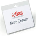 Badge sans attache pvc 60 x 90 mm - Durable