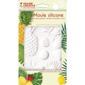 Moule en silicone 20 x 13 cm thème exotique - Graine créative