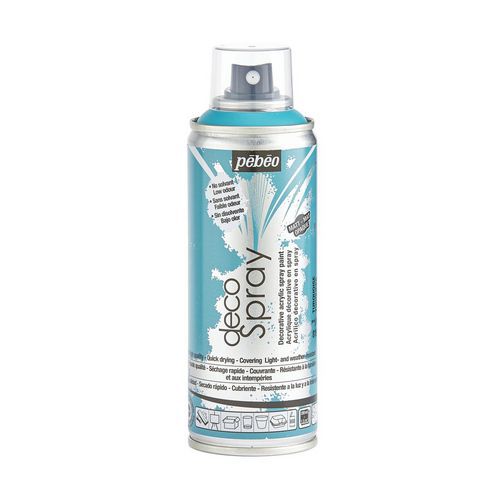 Peinture Decospray 200 Ml Turquoise