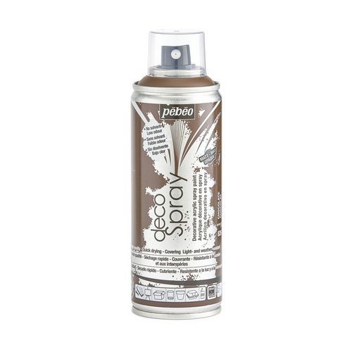 Peinture DECOSPRAY 200 ml chocolat