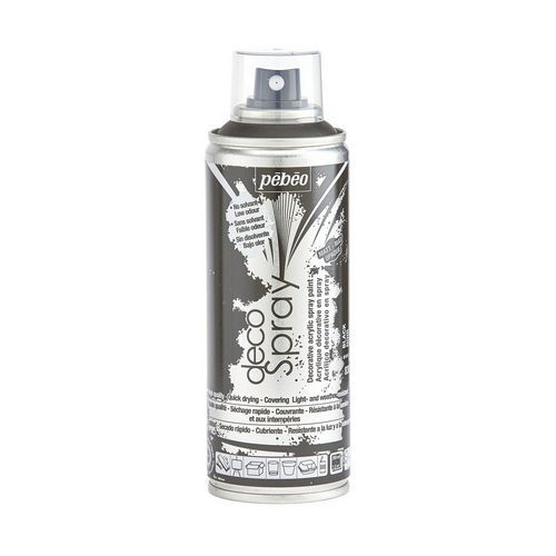 Peinture DECOSPRAY 200 ml noir