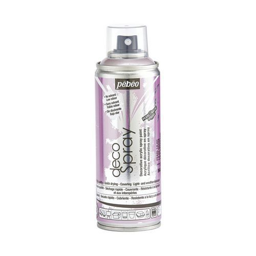 Peinture DECOSPRAY 200 ml lilas nacré
