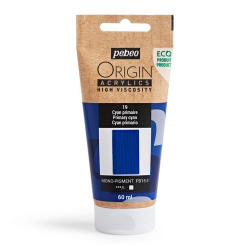 Peinture acrylique 60 ml bleu primaire