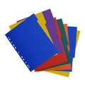 Lot 8 intercalaires assortis A4polypro 4/10e - Pichon