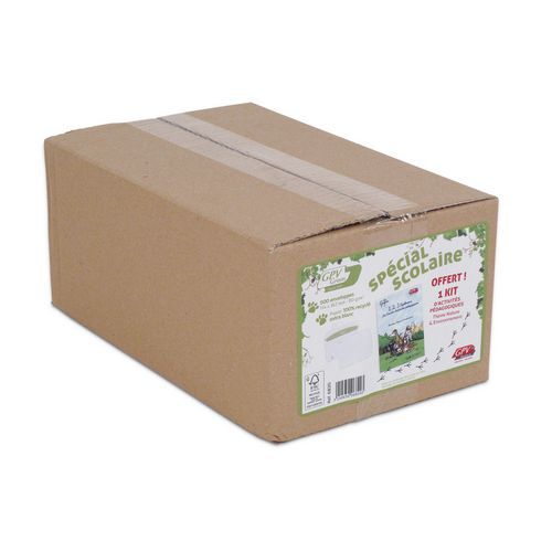 Enveloppe blanche recyclée 114x162 mm 80 gr extra blanche - GPV