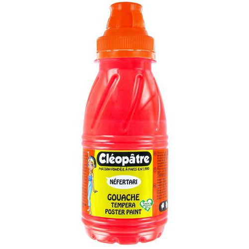 Gouache Néfertari fluo 250 ml rose