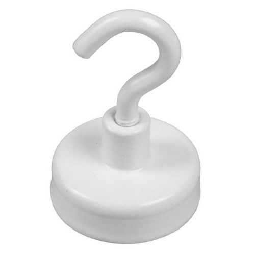 Crochet de suspension blanc diamètre 25 mm - Wonday