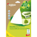 Etui A5 de 630 étiquettes blanches multi-usages 12,8 x 38 mm - Agipa