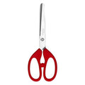 Ciseaux gaucher symétriques 17 cm acier inox bouts ronds - Wonday