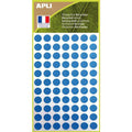 Pochette de 462 pastilles adhésives diamètre 8 mm bleu
