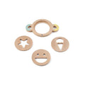 Lot de 3 moules à sable en bois - Bs Toys