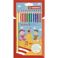 Etui 12 crayons couleurs Trio Thick