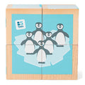Puzzle de 4 cubes en bois - BS Toys