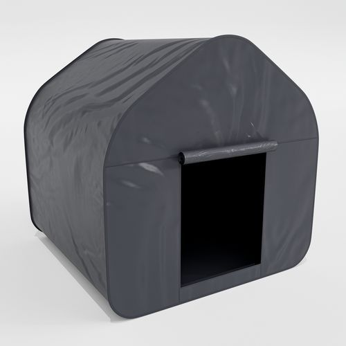 Tente sensorielle pop-up noire avec sac transport 105 cm - Playlearn