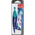 Coffret 3 pièces dont 1 compas plastique 360° interchangeable - Maped