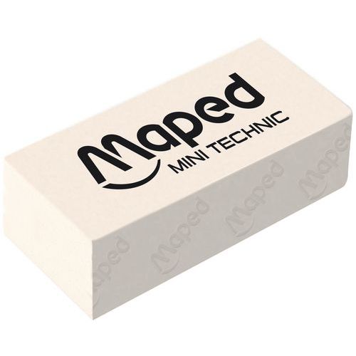 Gomme petit modèle 39 x 18 x 12 mm technic - Maped