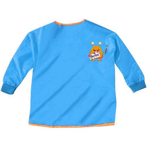 Tablier toile cirée manche longue 3/5 ans - coloris selon arrivage