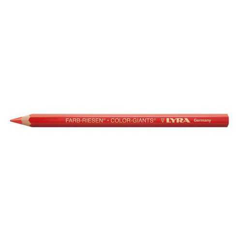 Crayon de couleurs Lyra Color Giants - rouge