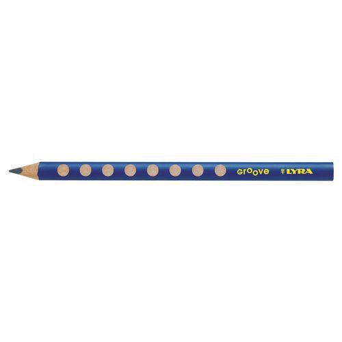 Crayon graphite triangulaire groove maxi b - Lyra