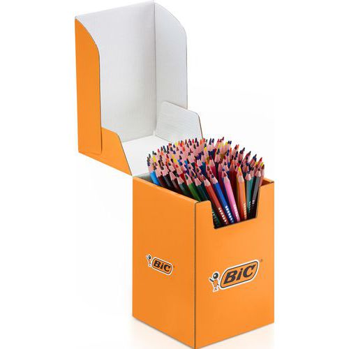 Classpack 144 crayons Evolution Bic 12 couleurs
