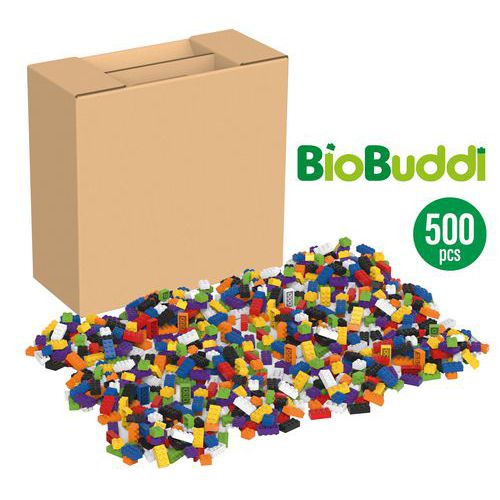 Lot de 500 petits blocs - Biobuddi