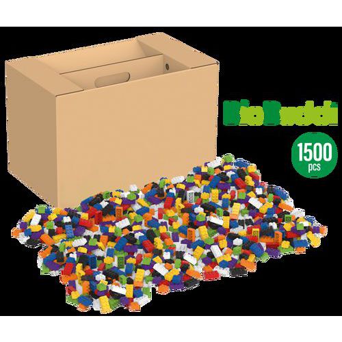 Lot de 1500 petits blocs - Biobuddi