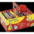 Schoolpack 36 crayons Giotto Bébé mine géante: 7 mm