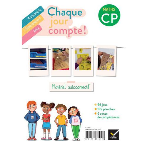 Chaque Jour Compte Cp Les Ateliers : Jeux Autocorrectifs