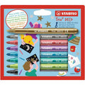 Etui Carton X 8 Feutres De Coloriage Stabilo Trio Deco Métal