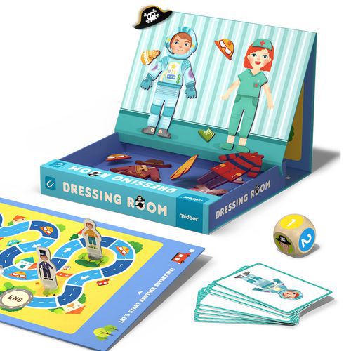 Puzzle magnétique 2-en-1 : Je me déguise