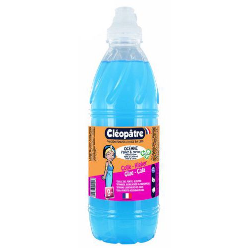 Flacon 1 L Colle Océane Bleue