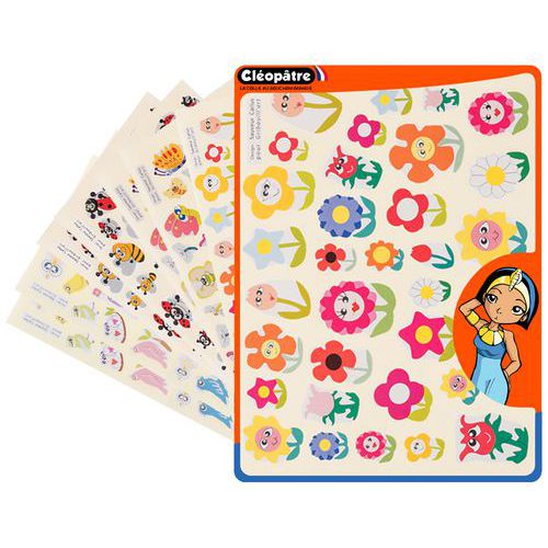 Pochette 456 Gommettes Repositionnables Printemps