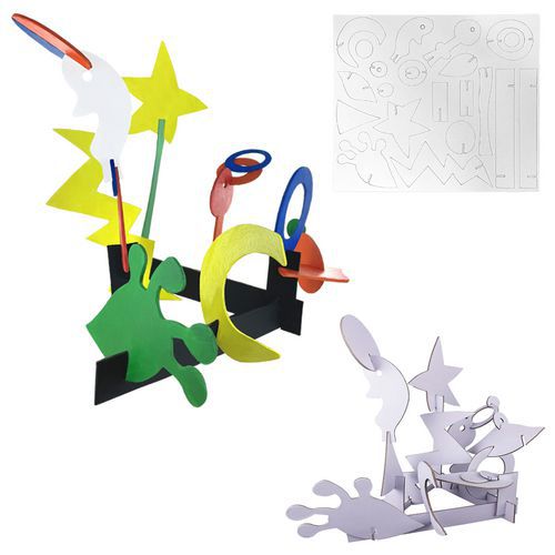 Lot De 5 Sculptures Carton - Swing