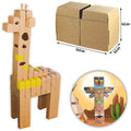 Lot de 196 briques carton à monter - Cleopatre