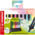 Set De 8 Surligneurs Stabilo Green Boss Pastel/fluo