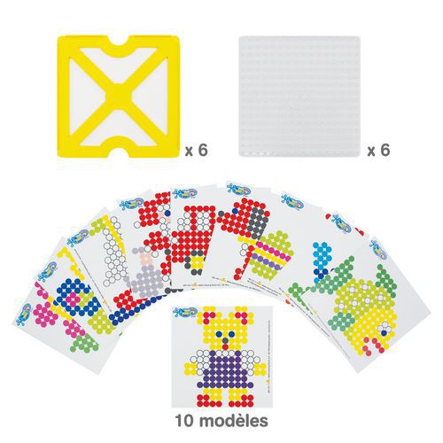Atelier premier pas pour 6 enfants - Hama maxi