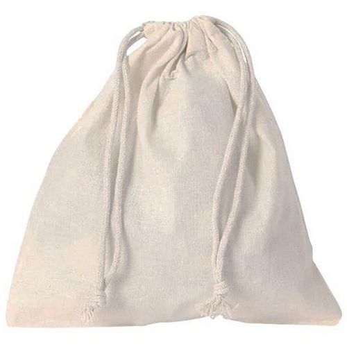 Pochon 35 x 40 cm double serrage en coton à personnaliser