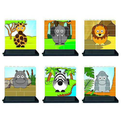 Puzzles Verticaux Animaux De La Savane