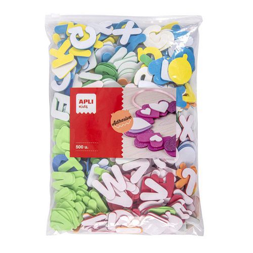 Sachet Mousse Lettres 500 Unités