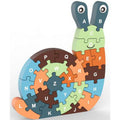 Puzzle Chiffres Et Lettres Escargot