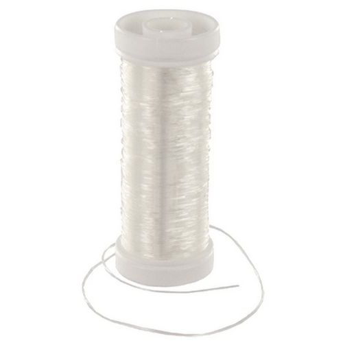 Bobine 20 m fil nylon élastique incolore 0,5 mm - Innspiro