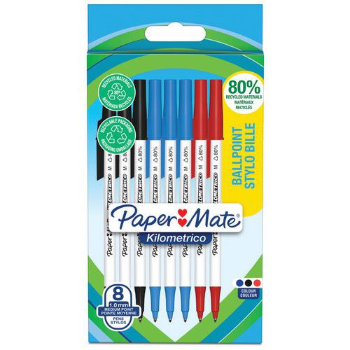 Stylos À Bille Kilometrico™ Capuchonné Encre Assorties