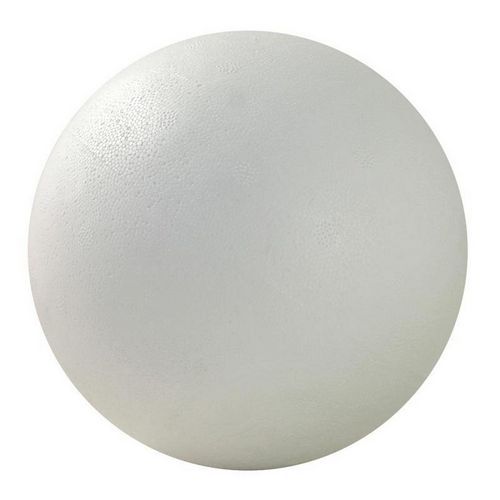 Boule Styropor Ø 120 Mm Blanches