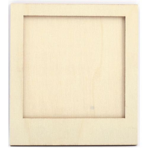 Cadre photo type polaroid bois 94 x 100 x 4 mm - Graine créative