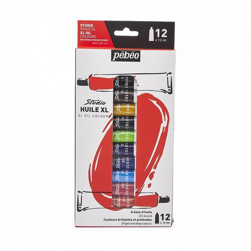 Set Huile Xl Studio Tubes 12x12 Ml
