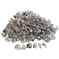 Sachet 200 Perles Breloque Argent Env. 15mm
